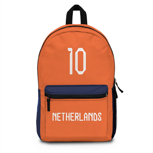 Netherlands National Soccer Team Backpack - Iconic Orange Design