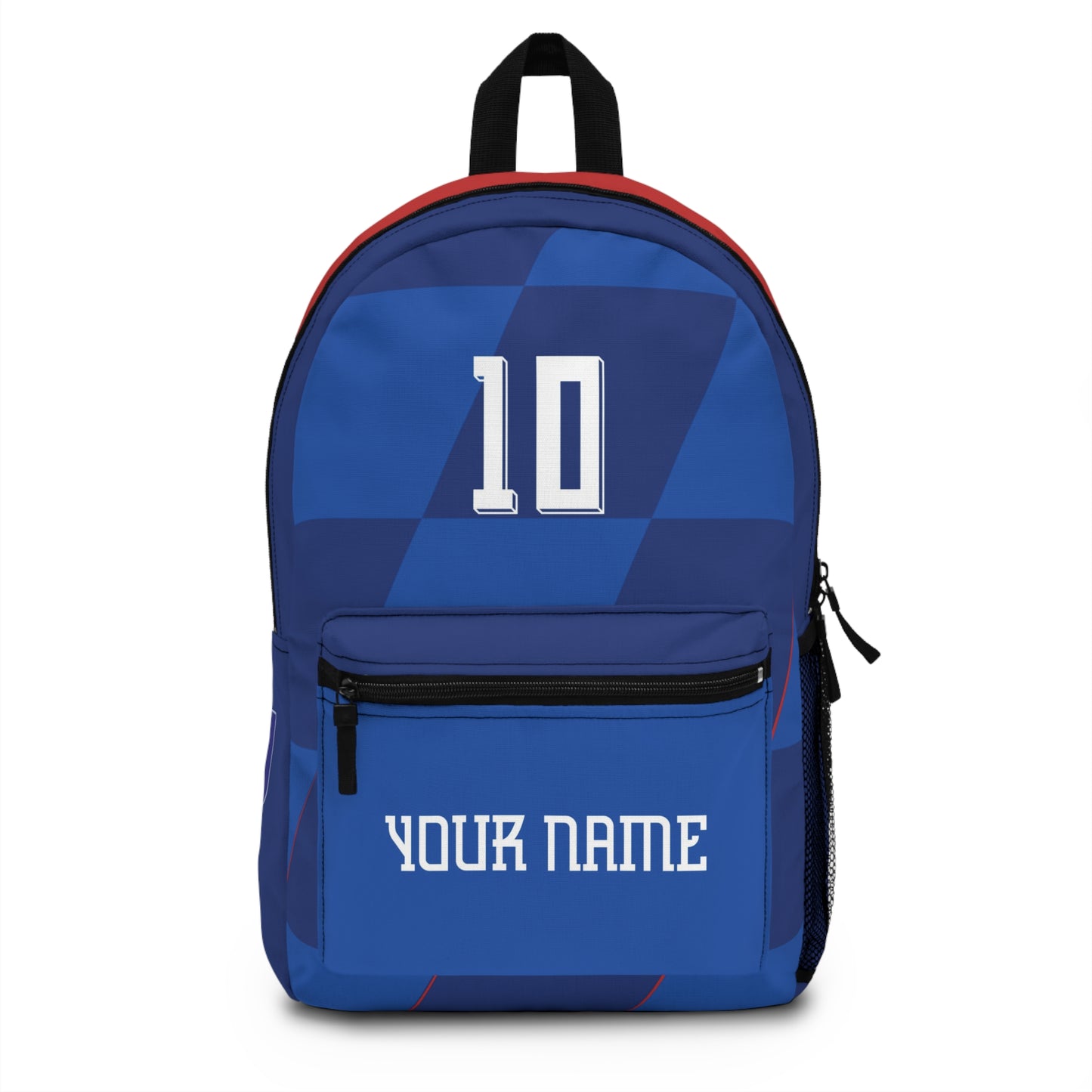 Croatia National Soccer Team Backpack - Personalized Away Jersey Edition