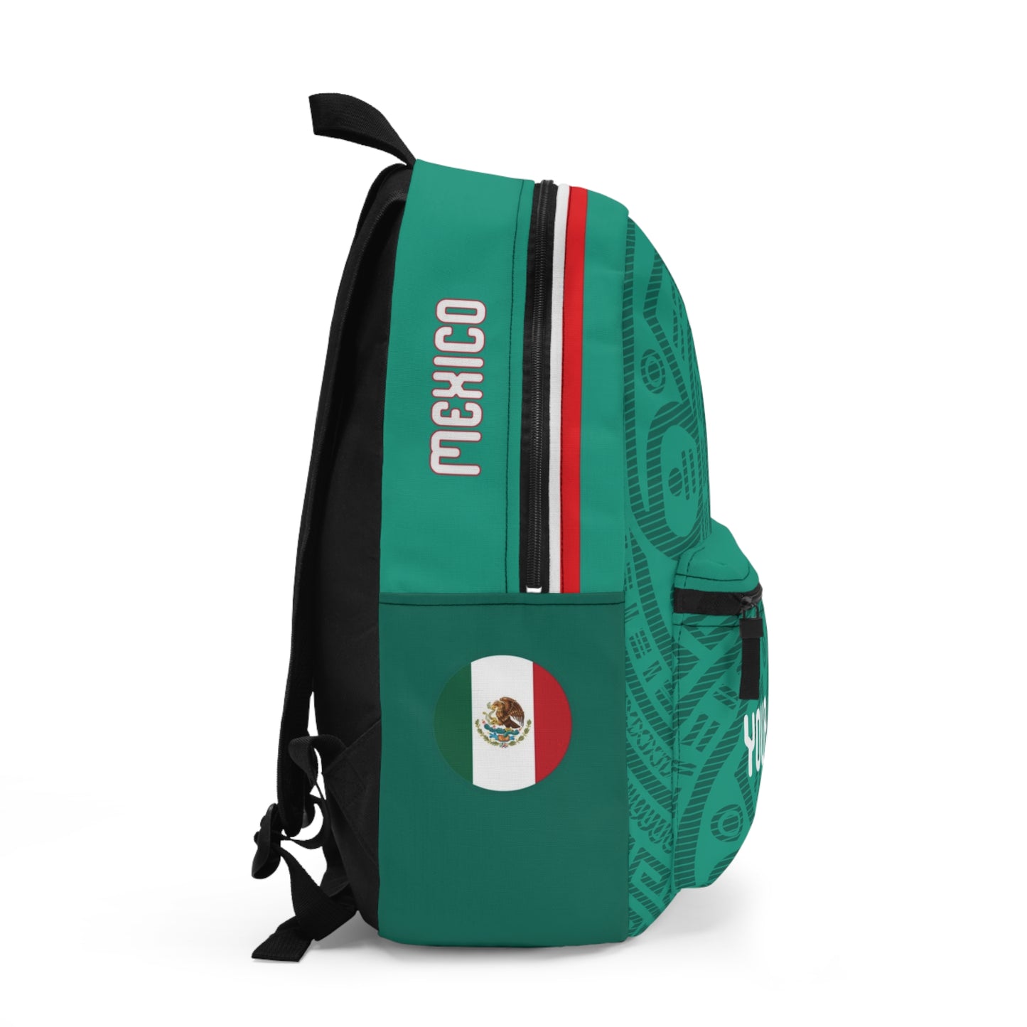 2026 México National Soccer Team Backpack Personalized - Iconic Green, White, and Red