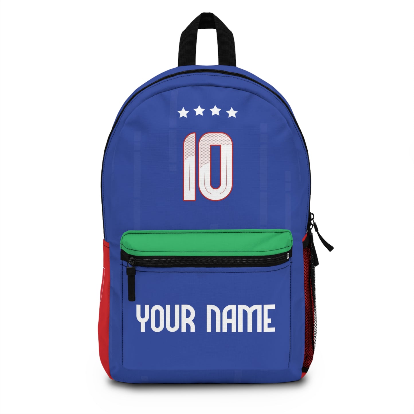 Italy National Soccer Team Backpack - Personalized Azzurri Edition