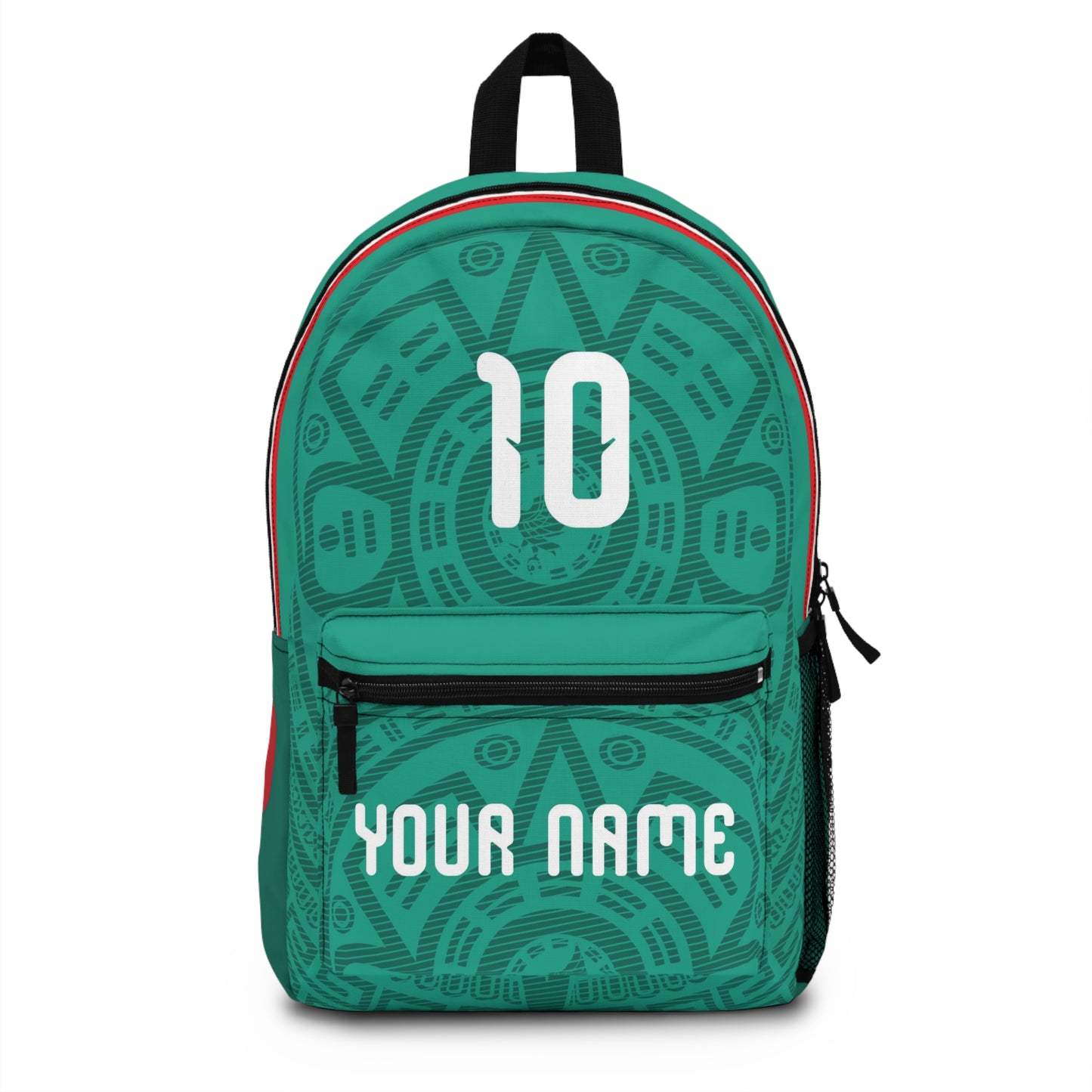 2026 México National Soccer Team Backpack Personalized - Iconic Green, White, and Red